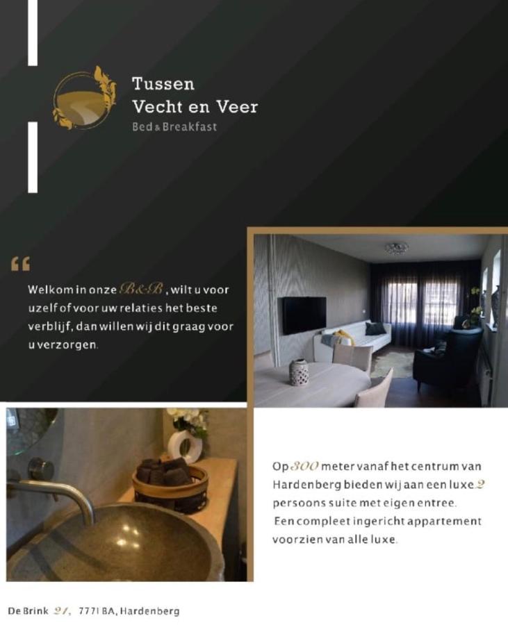 B&B Tussen Vecht En Veer Hardenberg Esterno foto
